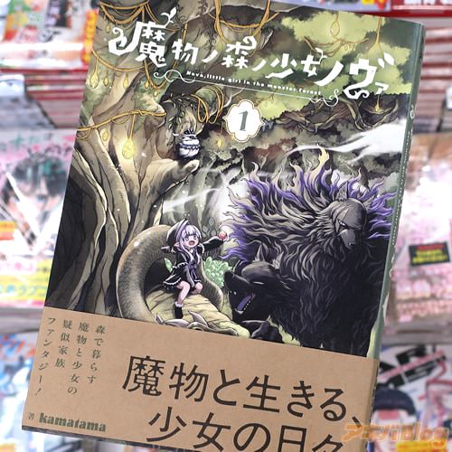 kamatamaの漫画「魔物ノ森ノ少女ノヴァ」1巻