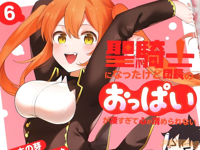 コミカライズ 聖騎士になったけど団長のおっぱいが凄すぎて６巻 「お色気と陰謀が渦巻く異世界ファンタジー」