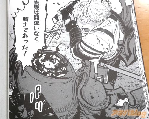 「貴殿は間違いなく、騎士であった!」