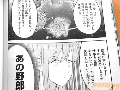 「女神のひとりが、仕事を全部あなたにおっかぶせて失踪したという形です」