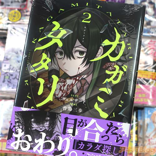 竹鶏三歩がコミカライズ「カガミタタリ」2巻