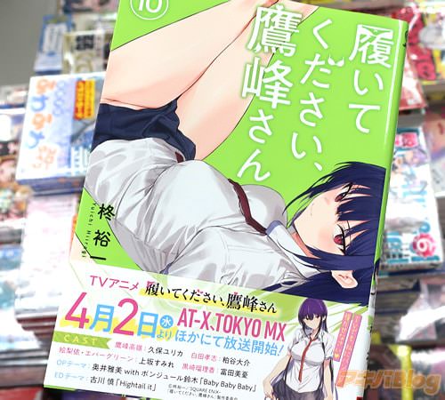 柊裕一の漫画「履いてください、鷹峰さん」10巻