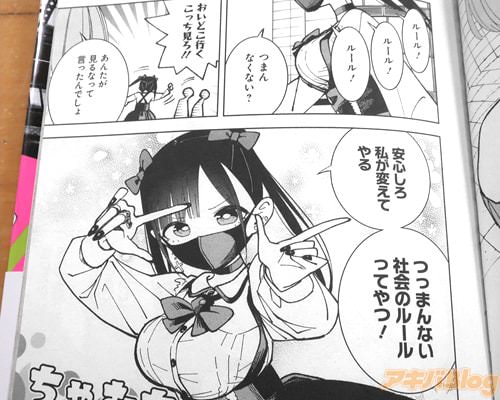 「私が変えてやる。つっまんない社会のルール」
